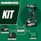 Metabo Hpt 36V 18V MV Cordless Brushless Triple Hammer Bolt  Impact Driver Kit WH36DCM - alternate 8